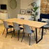 Charlotte Solid Oak Dining Table