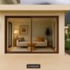 Kenzo-OX2421B-Aluminium-Single-Sliding-Door-2.4mx2.1m-Bronze LM