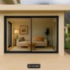 Kenzo-OX2421C-Aluminium-Single-Sliding-Door-2.4mx2.1m-Charcoal LM