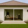 Kenzo-OXXO2721W-Aluminium-Single-Sliding-Door-2.7mx2.1m-White LM
