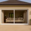 Kenzo-OXXO3021W-Aluminium-Single-Sliding-Door-3.0mx2.1m-White LM