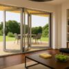 Kenzo - SFD3FG6LS - Aluminium Fold A-Side Door 1.8mx2.1m Silver Open to Left Viewed From Outside
