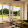 Kenzo - SFD3FG6LW - Aluminium Fold A-Side Door 1.8mx2.1m White Open to Left Viewed From Outside
