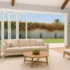 SFD5FG6RW-2990X2090-Fold-a-Side-White-F:Glass-Doors-5-doors-open-right LM
