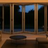 SFD6FG6LS-3590X2090-Fold-a-Side-Silver-F:Glass-Doors-5-doors-open-left-1-door-opens-right LM