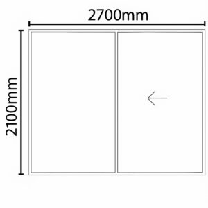 2700mm wide